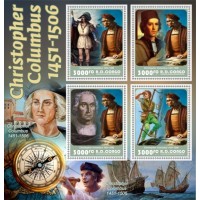 Stamps Christopher Columbus Set 8 sheets