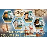 Stamps Christopher Columbus Set 8 sheets