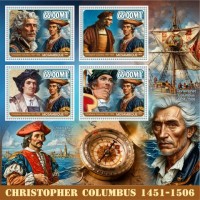 Stamps Christopher Columbus Set 8 sheets