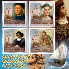 Stamps Christopher Columbus Set 8 sheets