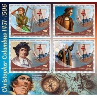 Stamps Christopher Columbus Set 8 sheets