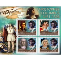 Stamps Christopher Columbus Set 8 sheets