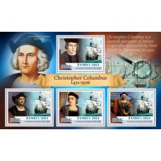 Stamps Christopher Columbus Set 8 sheets