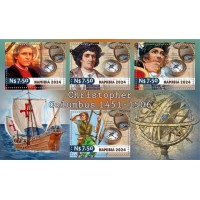 Stamps Christopher Columbus Set 8 sheets