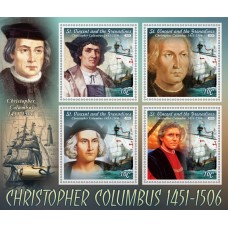 Stamps Christopher Columbus Set 8 sheets