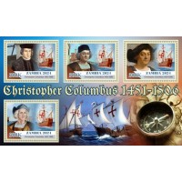 Stamps Christopher Columbus Set 8 sheets