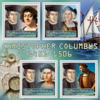 Stamps Christopher Columbus Set 8 sheets