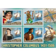 Stamps Christopher Columbus Set 8 sheets