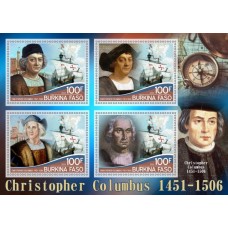 Stamps Christopher Columbus Set 8 sheets