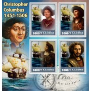 Stamps Christopher Columbus Set 8 sheets