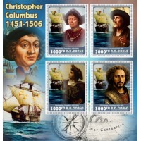 Stamps Christopher Columbus Set 8 sheets