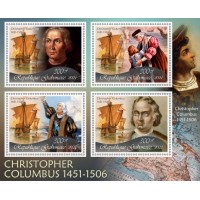 Stamps Christopher Columbus Set 8 sheets