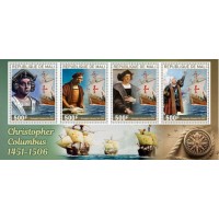 Stamps Christopher Columbus Set 8 sheets