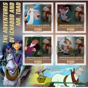 Stamps Cartoon Walt Disney Set 8 sheets