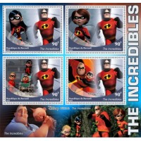 Stamps Cartoon Walt Disney Set 8 sheets