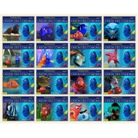 Stamps Cartoon Walt Disney Set 16 stamps