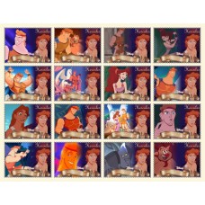 Stamps Cartoon Walt Disney Set 16 stamps