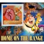 Stamps Cartoon Walt Disney Set 8 sheets