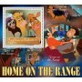 Stamps Cartoon Walt Disney Set 8 sheets