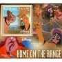 Stamps Cartoon Walt Disney Set 8 sheets