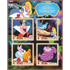 Stamps Cartoon Walt Disney Set 8 sheets