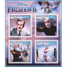 Stamps Cartoon Walt Disney Set 8 sheets