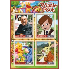 Stamps Cartoon Walt Disney Set 8 sheets