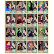 Stamps Cartoon Walt Disney Set 16 stamps