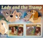 Stamps Cartoon Walt Disney Set 8 sheets