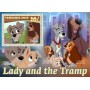 Stamps Cartoon Walt Disney Set 8 sheets