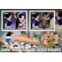 Stamps Cartoon Walt Disney Set 8 sheets