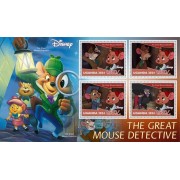 Stamps Cartoon Walt Disney Set 8 sheets