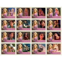 Stamps Cartoon Walt Disney Set 16 stamps