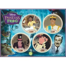 Stamps Cartoon Walt Disney Set 8 sheets