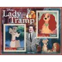 Stamps Cartoon Walt Disney Set 8 sheets