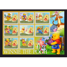 Stamps Cartoon Walt Disney Set 1 sheets