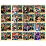 Stamps Cartoon Walt Disney Set 16 stamps