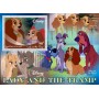 Stamps Cartoon Walt Disney Set 8 sheets