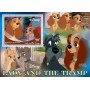 Stamps Cartoon Walt Disney Set 8 sheets