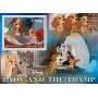 Stamps Cartoon Walt Disney Set 8 sheets