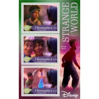 Stamps Cartoon Walt Disney Set 8 sheets