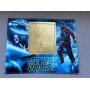 Stamps Cinema Star Wars  Foil.  Gold. Set 8 sheets