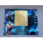 Stamps Cinema Star Wars  Foil.  Gold. Set 8 sheets