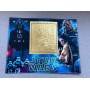 Stamps Cinema Star Wars  Foil.  Gold. Set 8 sheets