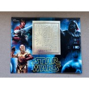 Stamps Cinema Star Wars  Foil.  Silver. Set 8 sheets