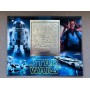 Stamps Cinema Star Wars  Foil.  Silver. Set 8 sheets