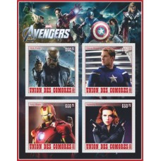 Stamps Cinema Marvel Set 8 sheets