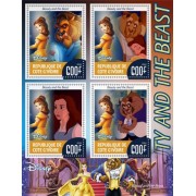 Stamps Cartoon Walt Disney Set 8 sheets