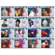 Stamps Cartoon Walt Disney Set 16 stamps