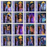 Stamps Cartoon Walt Disney Set 16 stamps